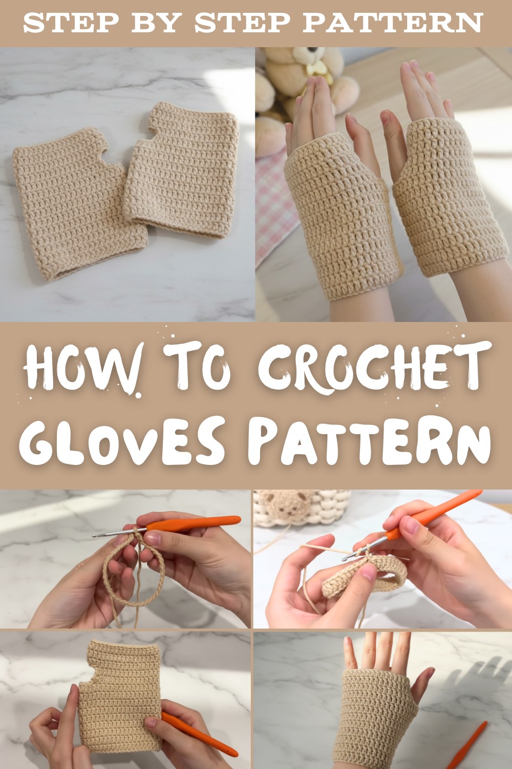 Crochet Gloves Pattern