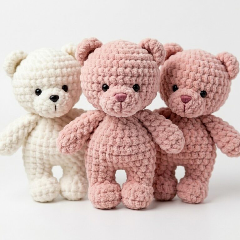 Bear Amigurumi Crochet Pattern — Free Step-by-Step Tutorial