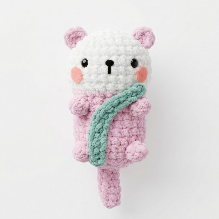 Crochet Plush Otter Amigurumi Full Pattern Guide