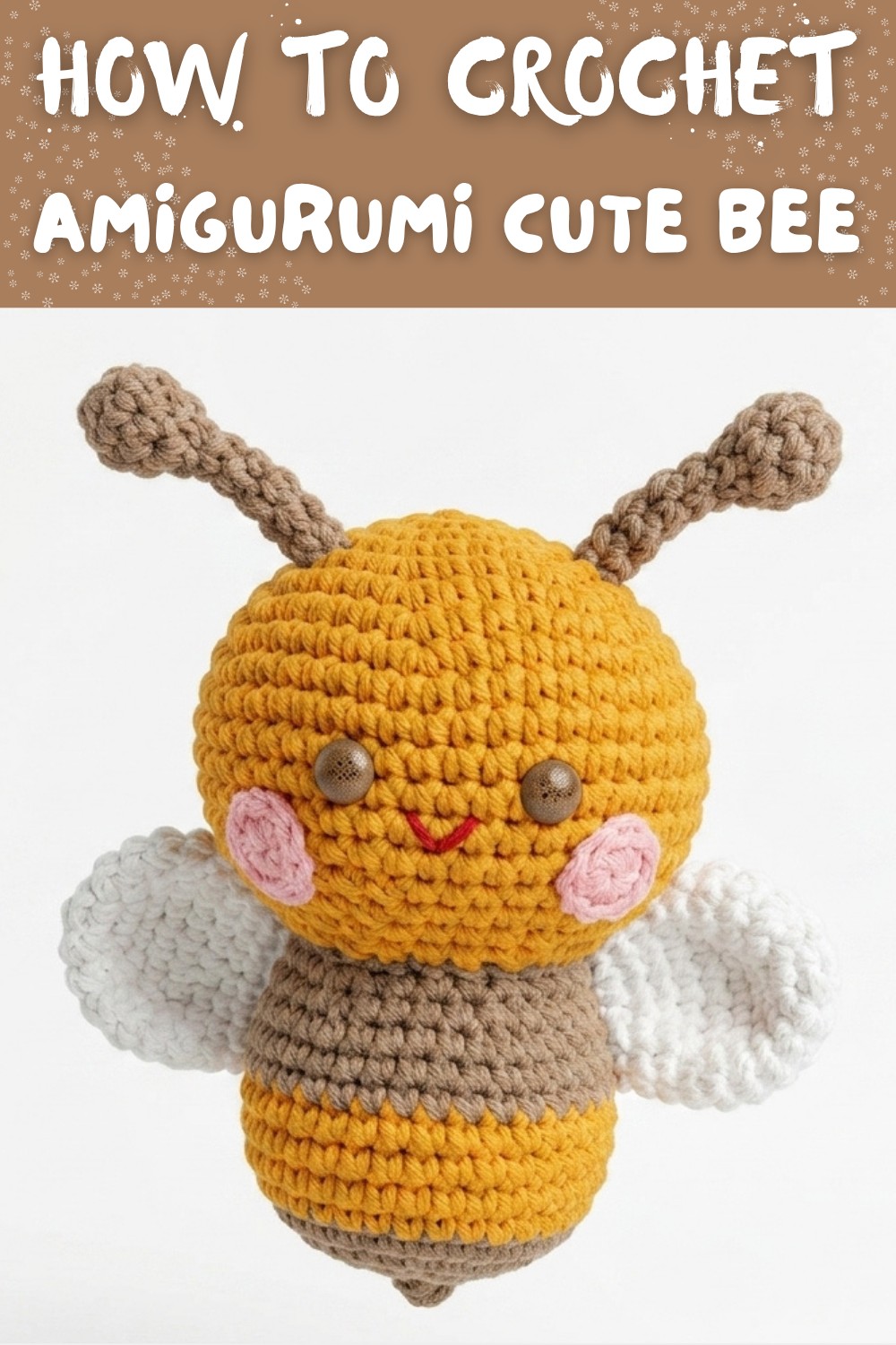 How to crochet amigurumi cute BEE Crochet amigurumi Animals