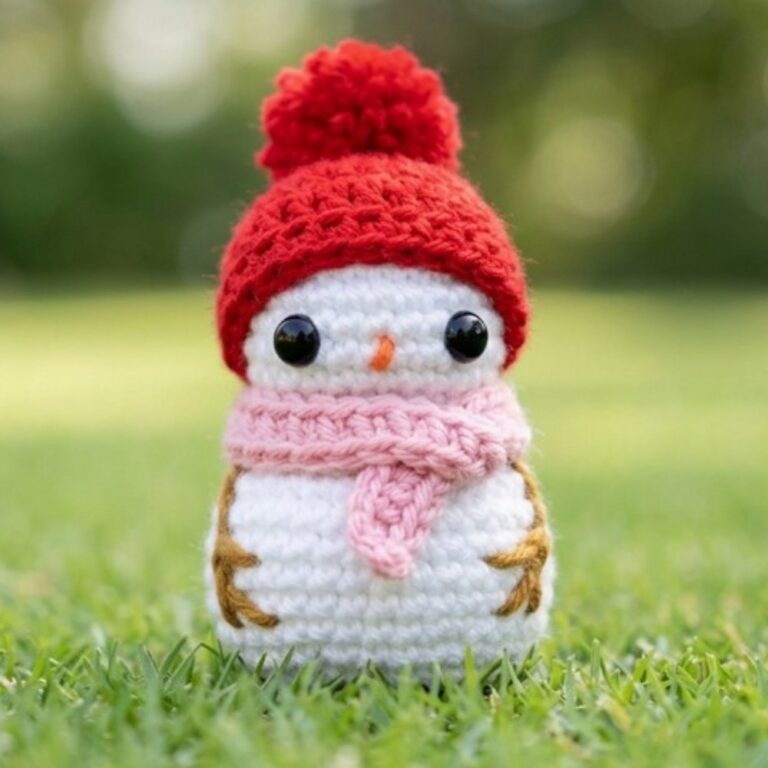 8 Snowman Amigurumi Pattern