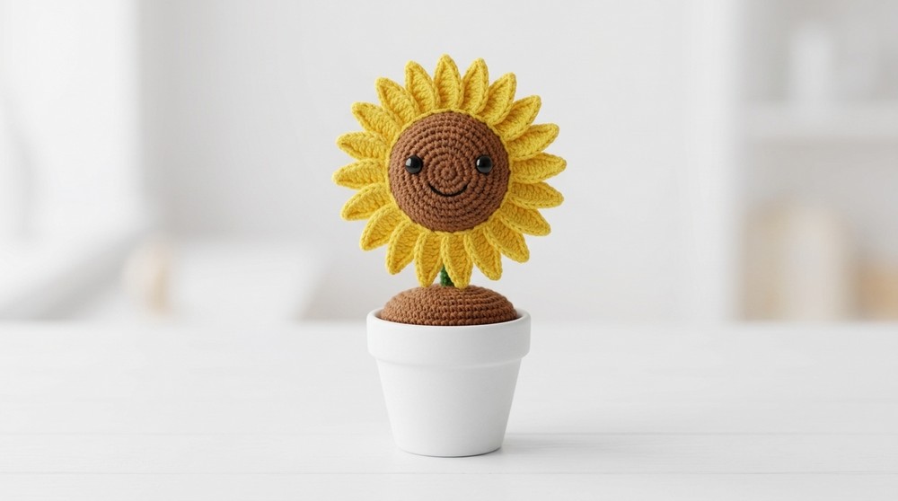 AMIGURUMI SUNFLOWER 2