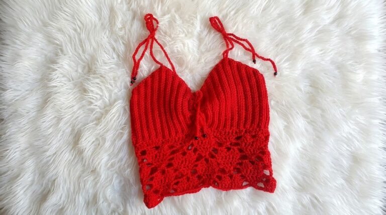 Crochet Summer Top Pattern 3