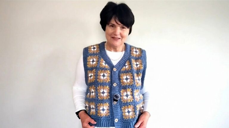 Crochet Vest Pattern 3