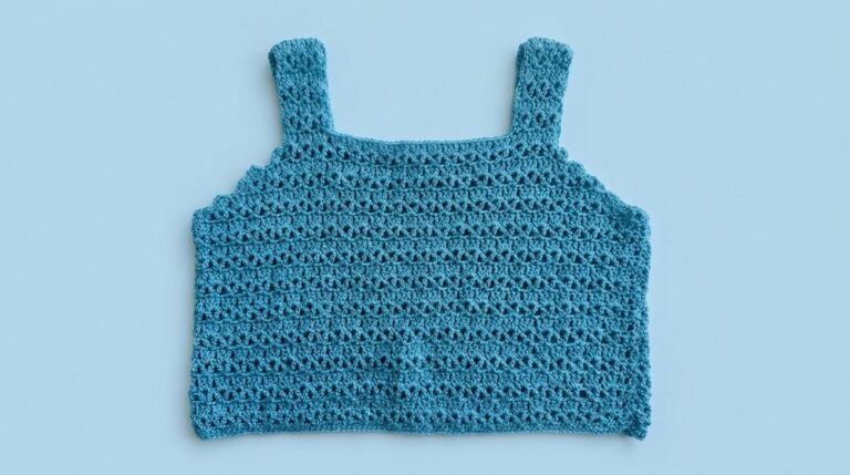 Easy Crochet Crop Top Tutorial 2