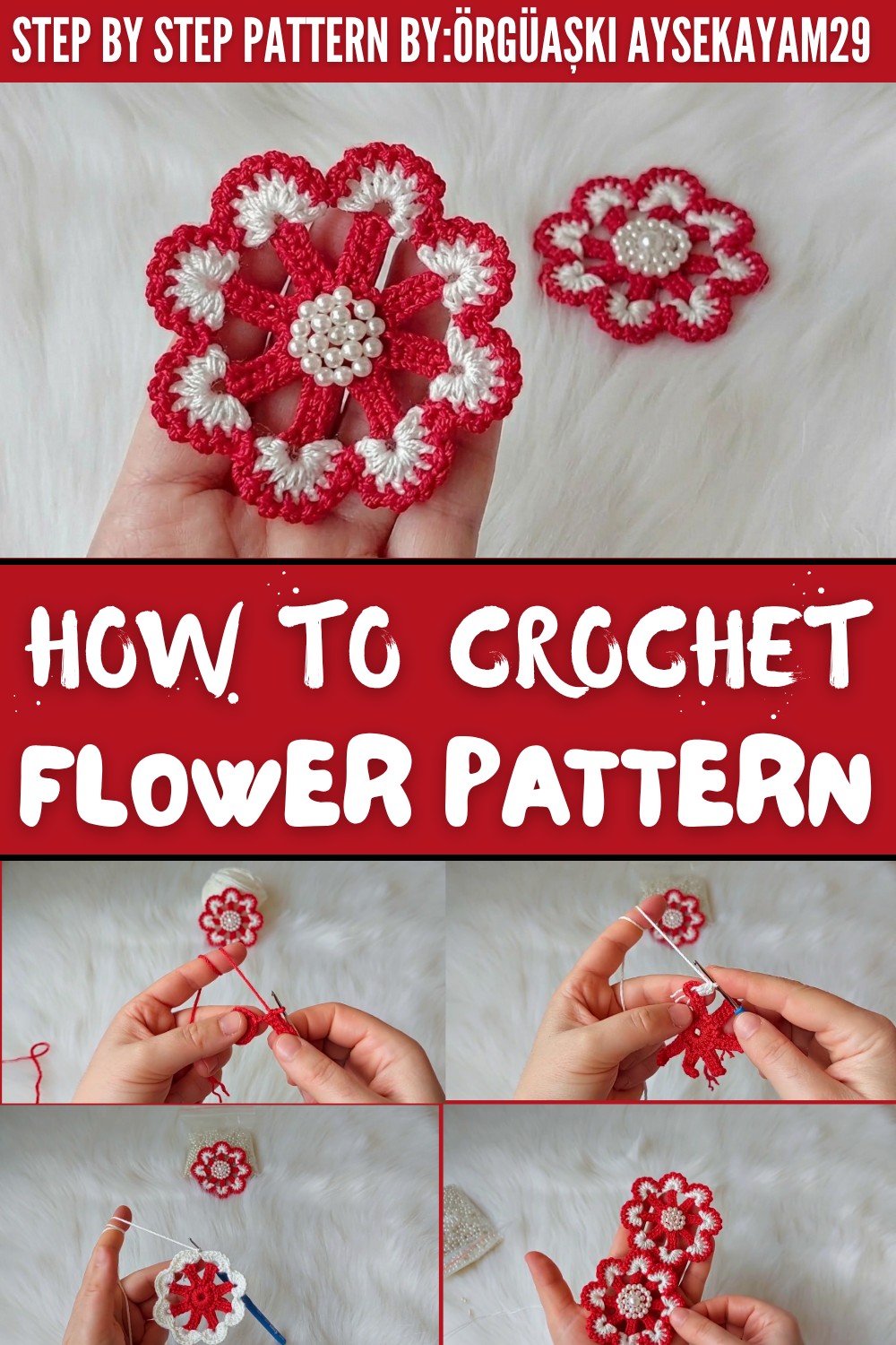 Easy Crochet Flower Pattern