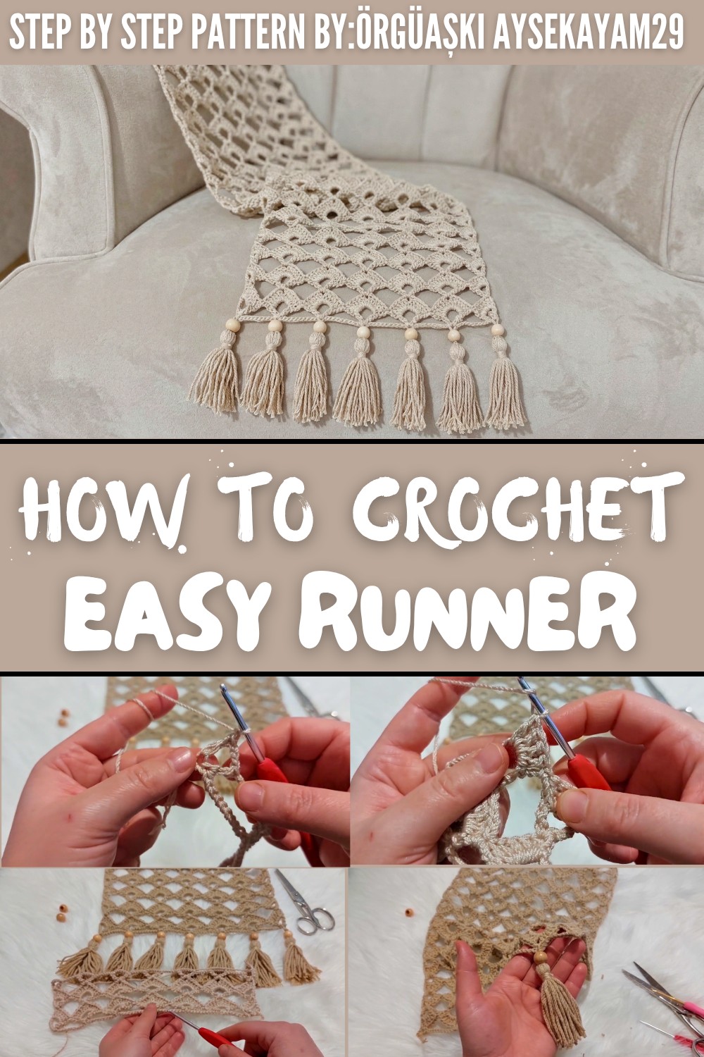 Easy Crochet Runner Pattern