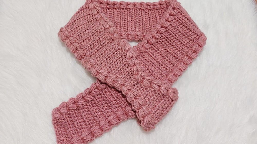 Easy Crochet Scarf Pattern 2