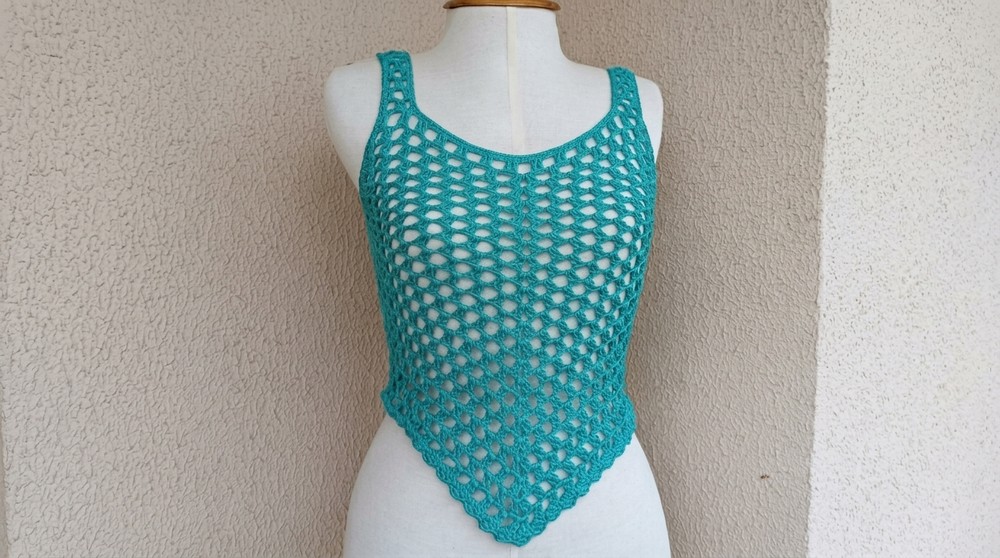Easy Crochet Tank Top 2
