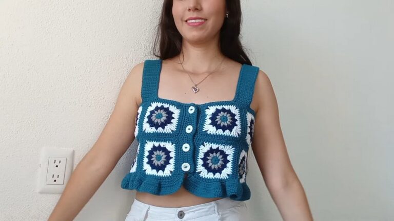 Easy Crochet Top Pattern 3