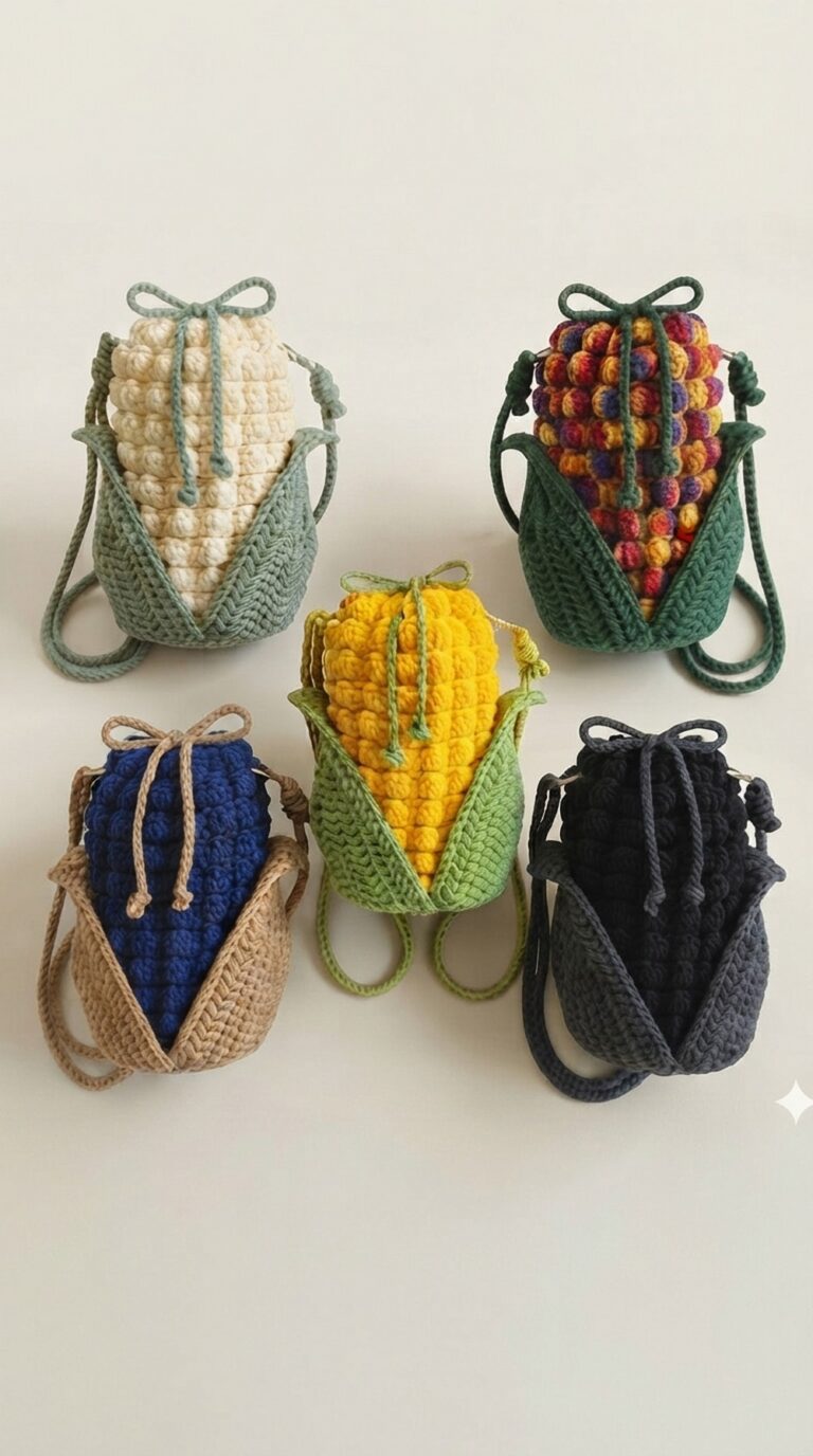 Crochet Corn Bag Pattern 13