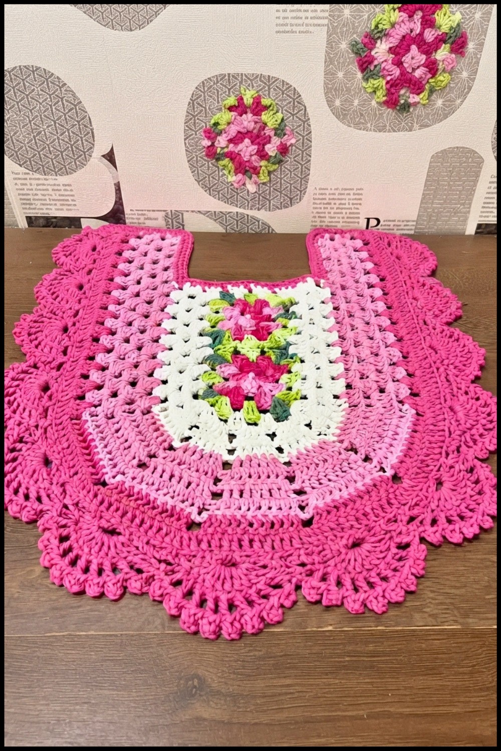 Crochet Toilet Mat Pattern 2
