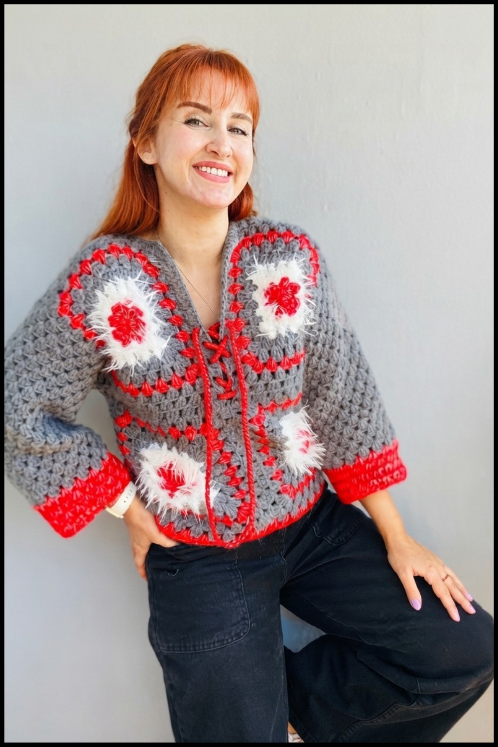 Easy Crochet Sweater Pattern 2