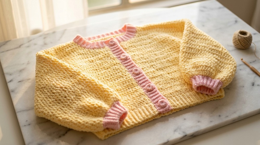 Crochet Cardigan Pattern 2