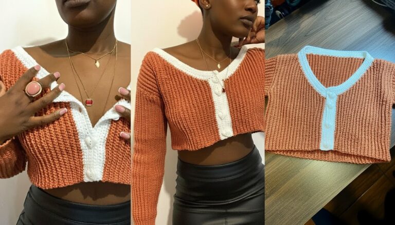 Crochet Cardigan Tutorial 2