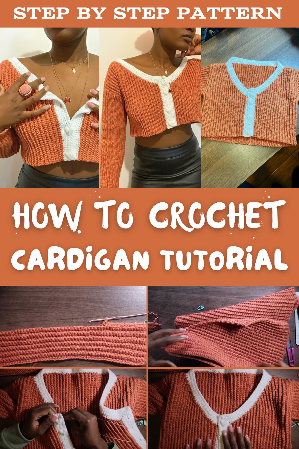 Crochet Cardigan Tutorial