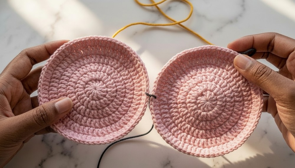 Crochet Coraline & Wednesday Pouch 5