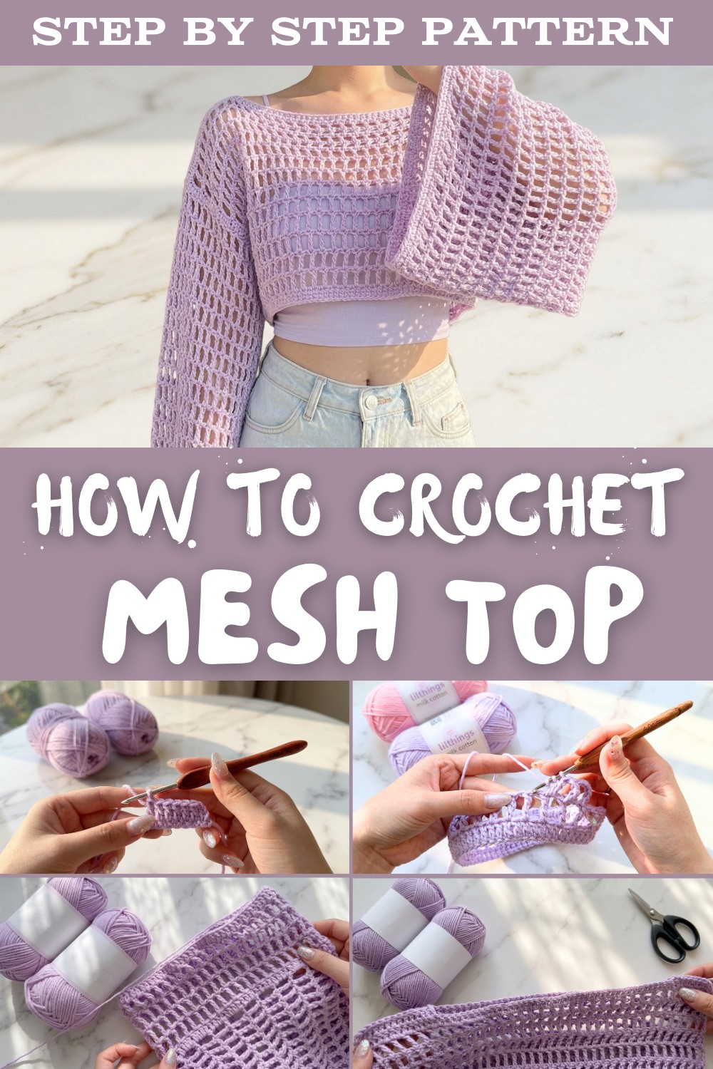 Crochet Mesh Top Pattern