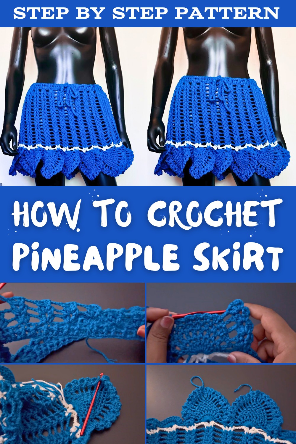 Crochet Pineapple Skirt Tutorial