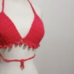 Crochet Pompom Crop Top Pattern 2