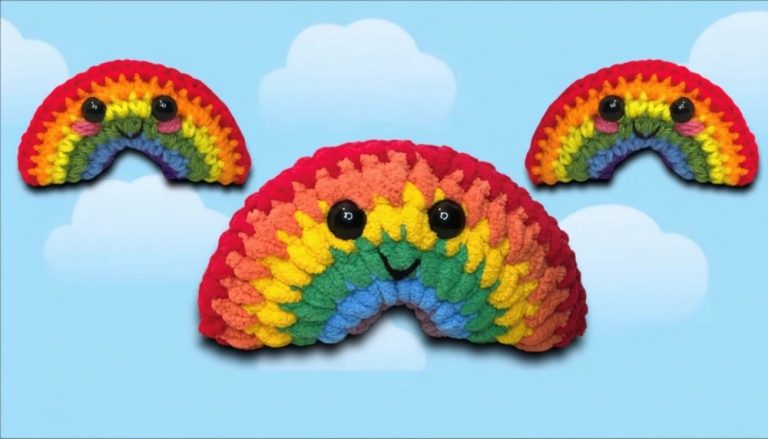 Crochet Rainbow Amigurumi 1