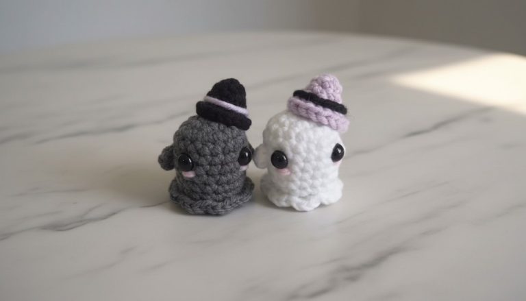 Easy Crochet Ghost Pattern 1