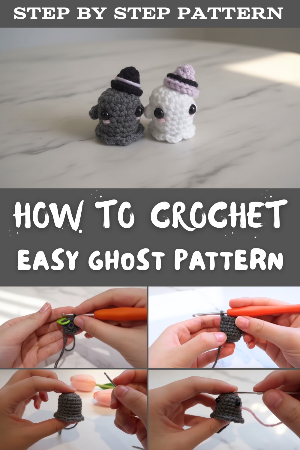 Easy Crochet Ghost Pattern
