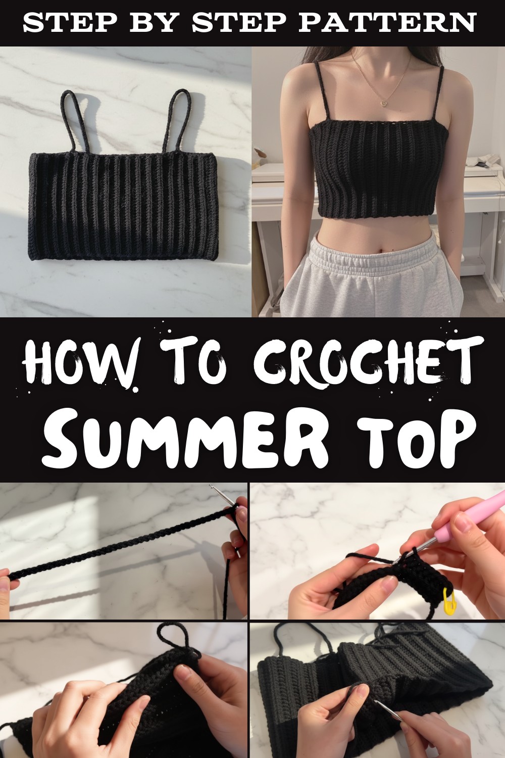 Easy Crochet Summer Top Pattern