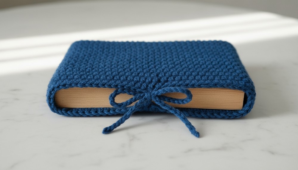 How To Crochet A Book Cover 2