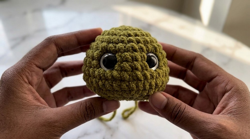 How to Crochet Cute & Friendly Baby Alien (6)