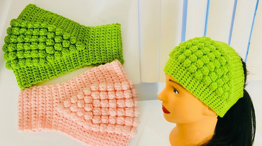 Crochet 3 In 1 Ear Warmer Pattern 2