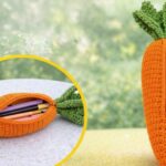 Crochet Carrot Pencil Case Pattern 2