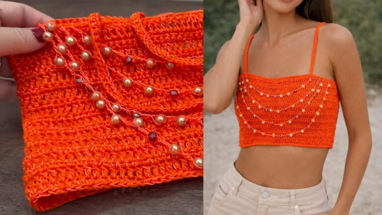 Crochet Cropped Top Pattern 2
