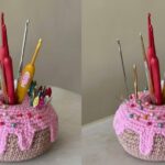Crochet Cupcake Trinket Holder Pattern 2