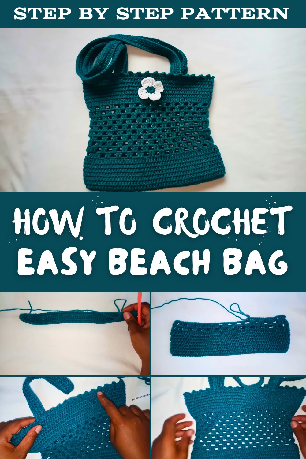 Crochet Easy Beach Bag Pattern