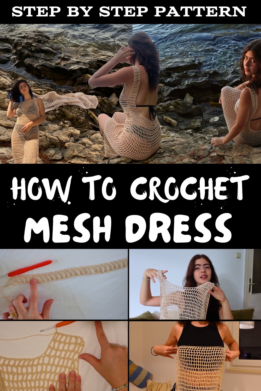 Crochet Mesh Dress Pattern
