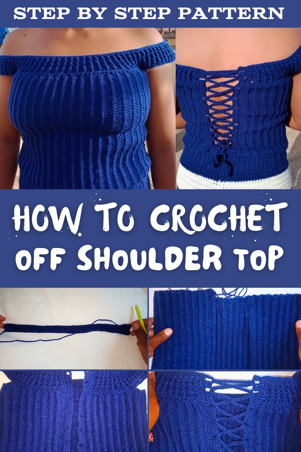 Crochet Off Shoulder Top Pattern