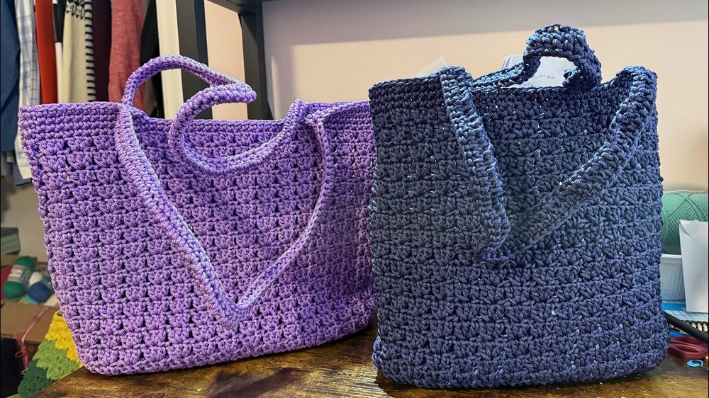Crochet Tote Bag Tutorial 12