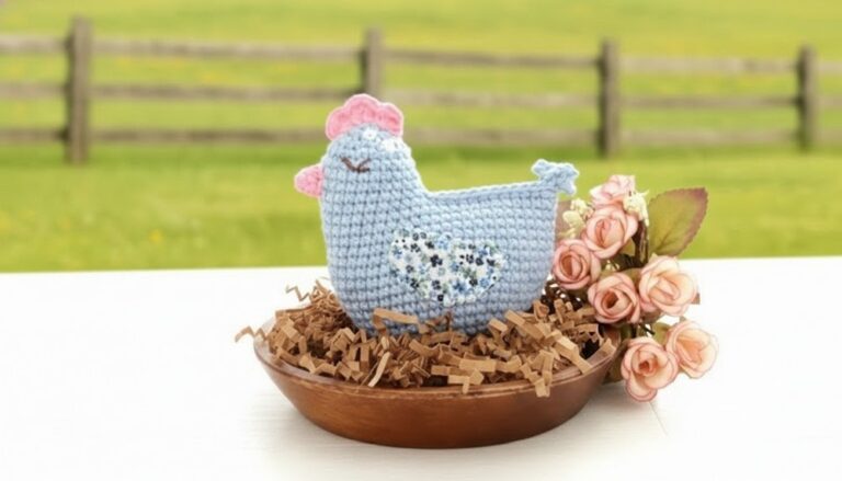 How To Crochet A Little Hen Pattern 2