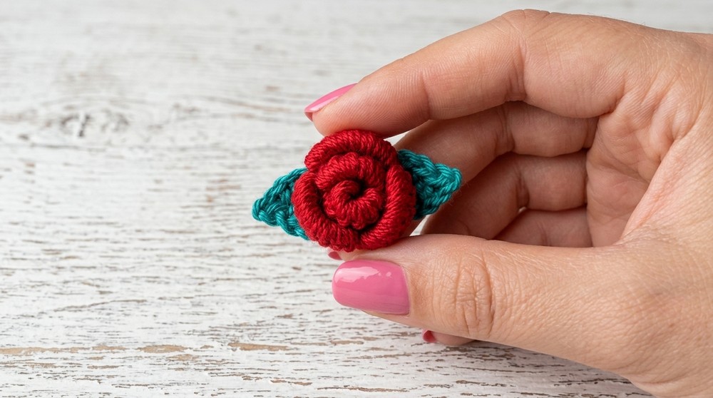 Crochet flower