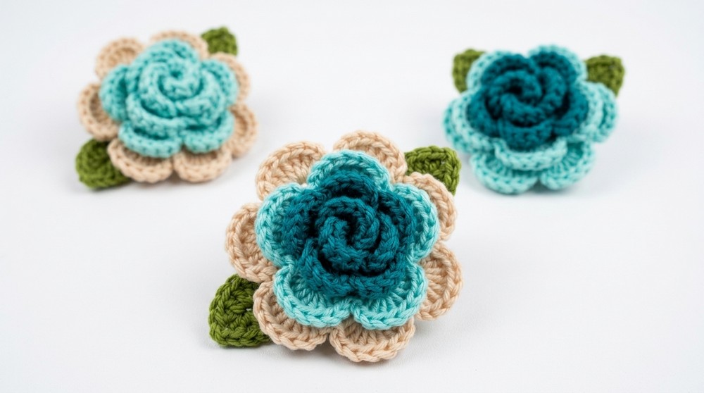 How to Crochet Beautiful Roses