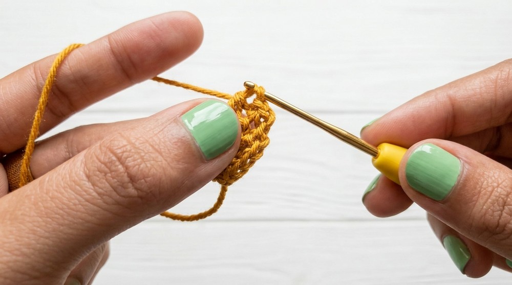 Sakura flower crochet