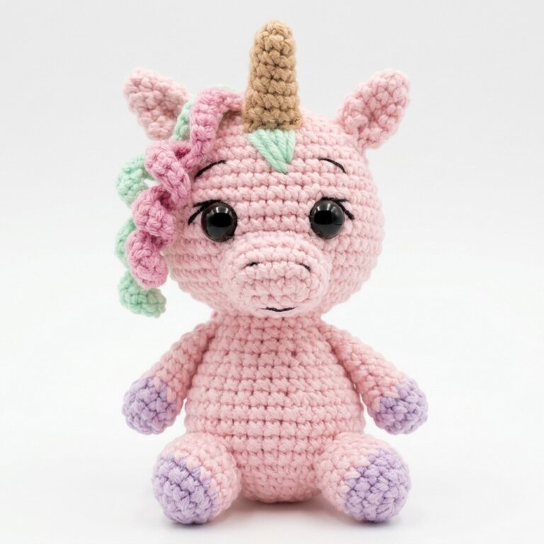 Crochet Horse and Unicorn Amigurumi – Free Pattern & Tutorial