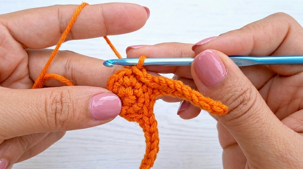 simple crochet rose for beginners