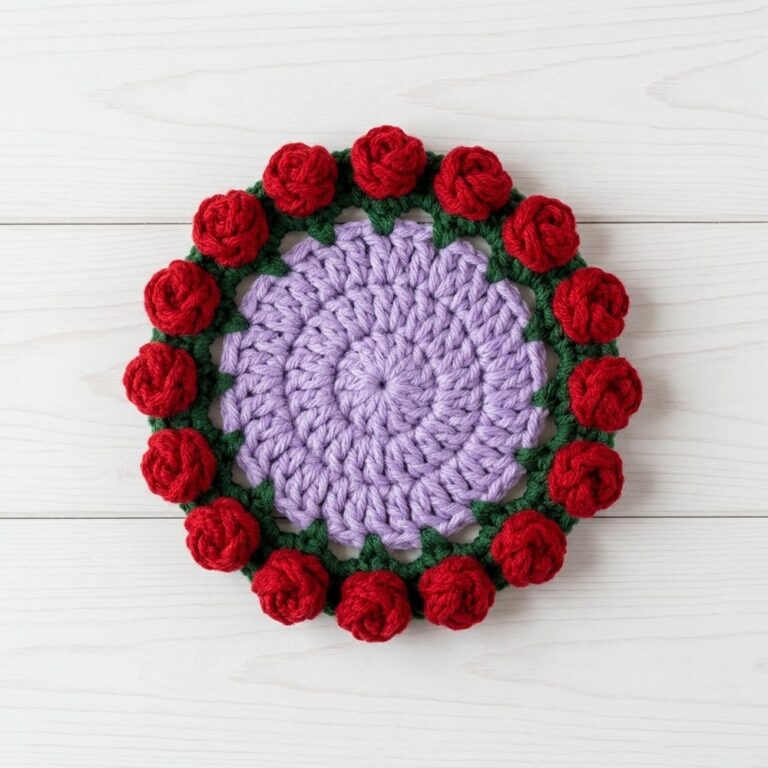 Flower Coaster Crochet