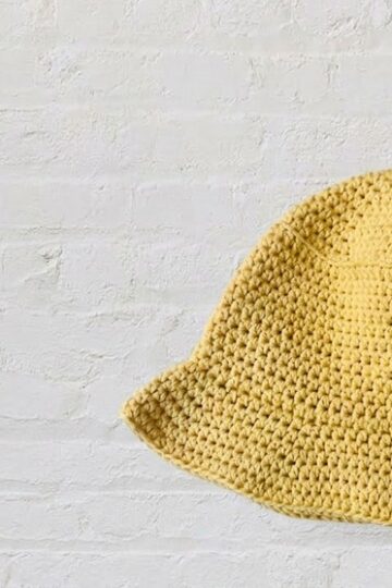 Classic Crochet Bucket Hat Pattern 2