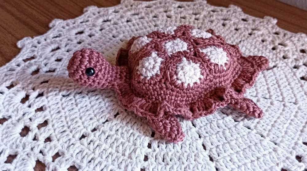Crochet Amigurumi Turtle Step By Step Tutorial 2