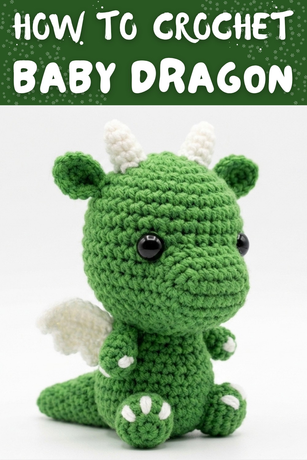 Crochet Baby Dragon Fun and Colorful Amigurumi Project!