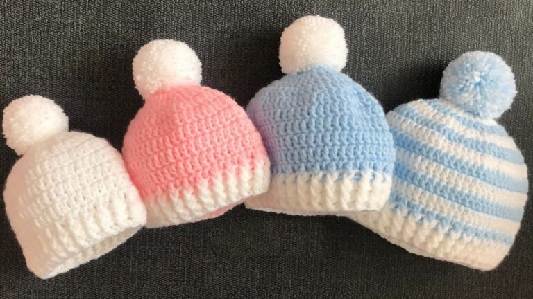 Crochet Baby Hat Pattern 2
