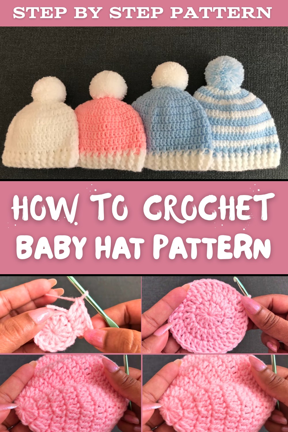 Crochet Baby Hat Pattern
